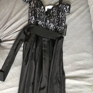 Black And White Prom Dress